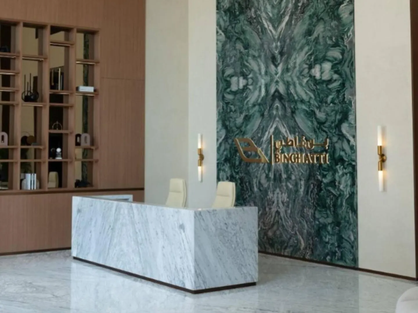 Modern 1-Bedroom Haven With Soothing Interiors Dubai Apartment